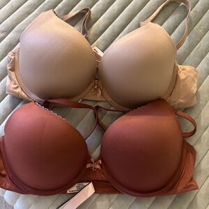 Body by Victoria push up perfect shape bras 36B